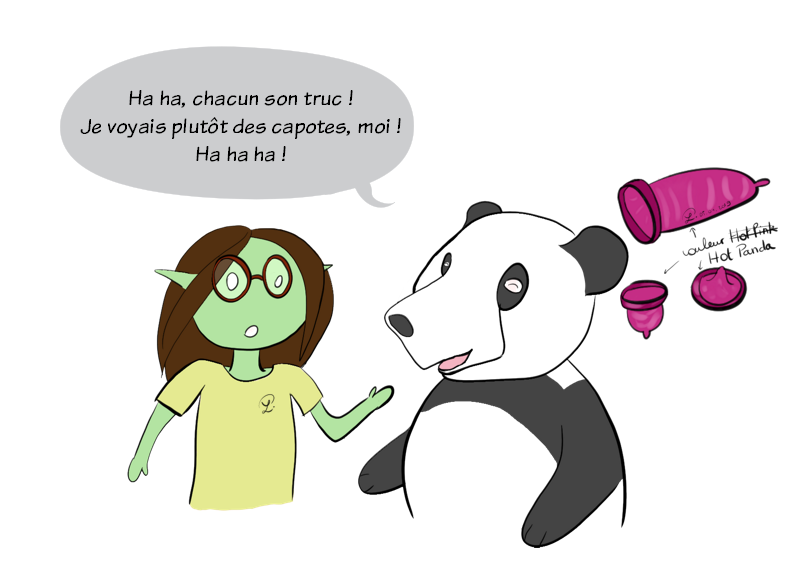 Mais Moustache pense plutôt à des capotes (préservatifs) !