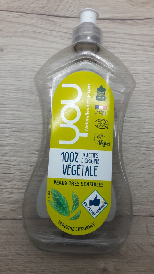 photo du liquide vaisselle de la marque YOU