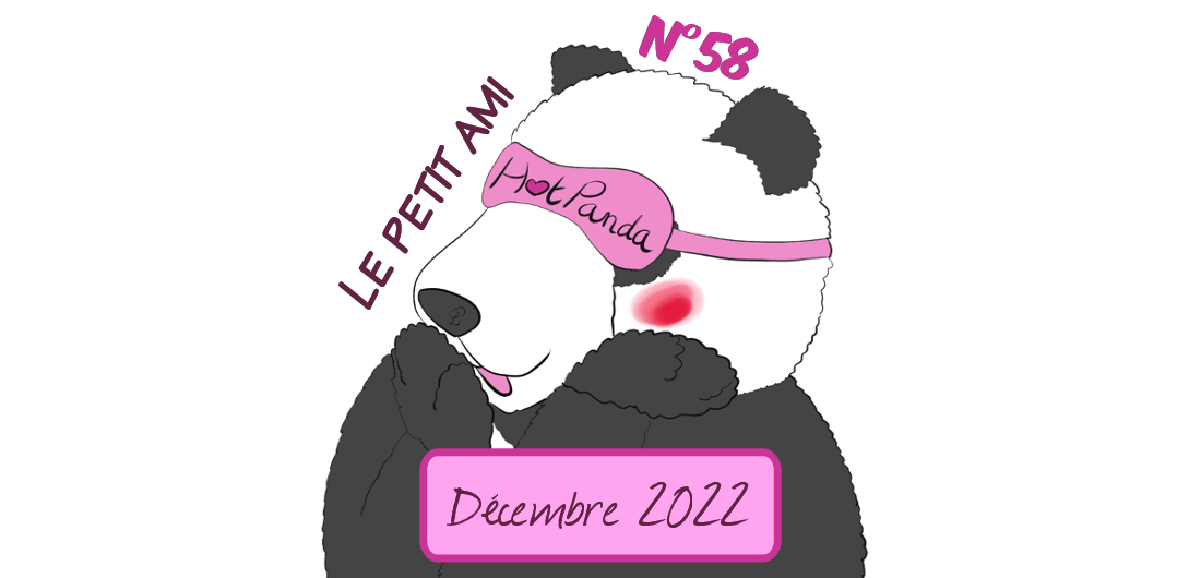 Moustache le panda qu fait huhu en rougissant