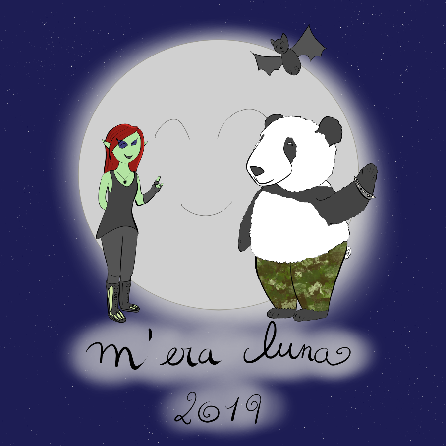 Même contenu mais version 2019, illustration de petit lutin artiste en 2018 en l'honneur du mera luna.