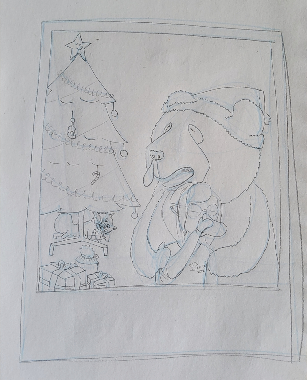 initial sketch