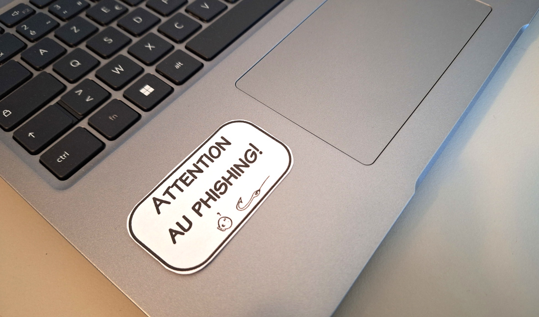 sticker on my laptop
