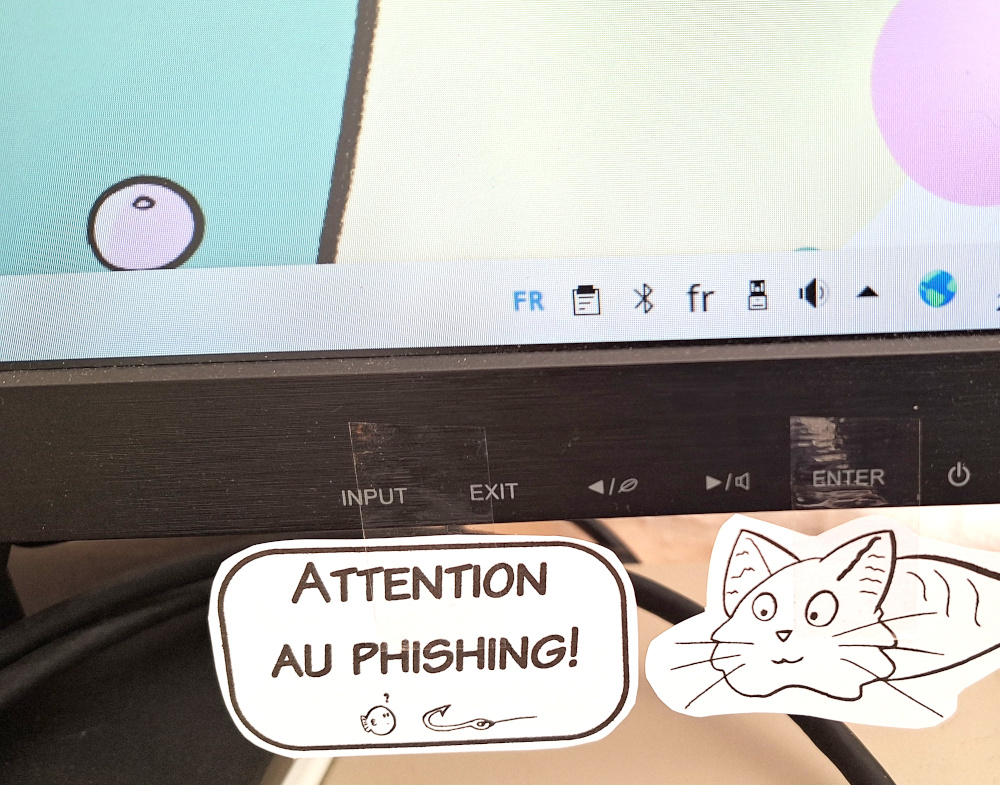 stickers on my monitor