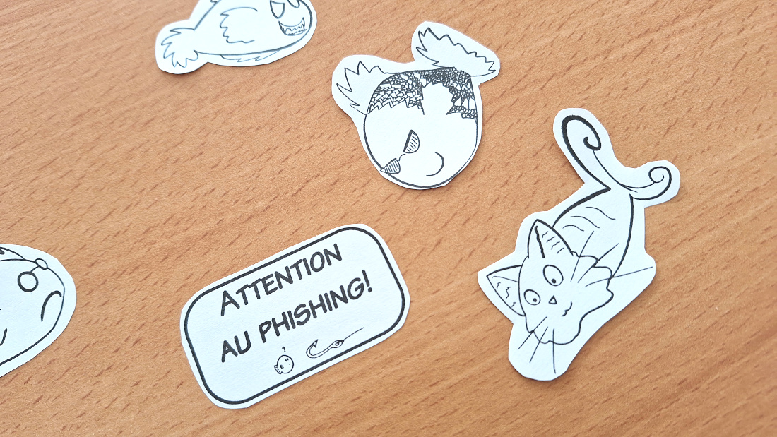 poissons d'avril découpés