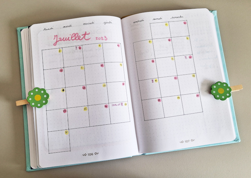 july calendar
