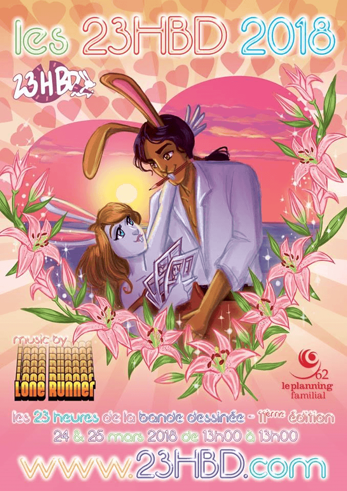 affiche des 23h de la BD