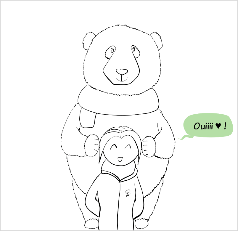 Mais elle est réchauffée, alors elle répond 'Ouiiii'